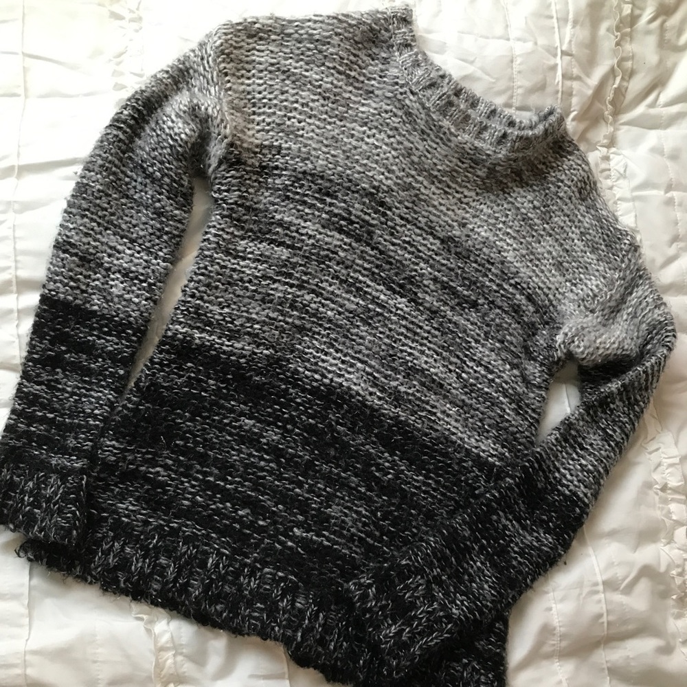 Soft wool ombré sweater